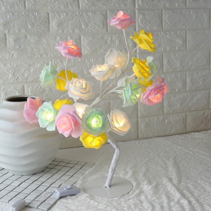 Rose Flower Tree Lamp