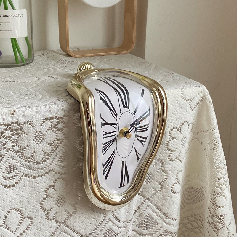 Vintage Melting Clock