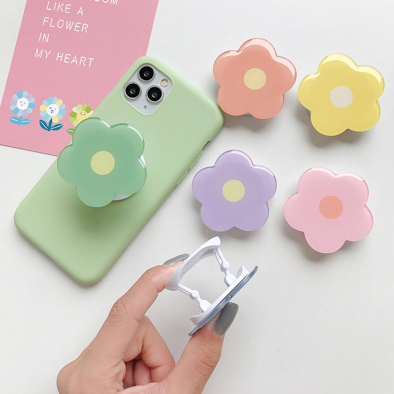 Colorful Flower Pop-Socket