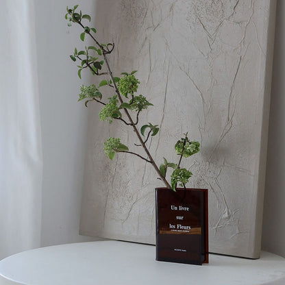 Acrylic Book Shape Vase