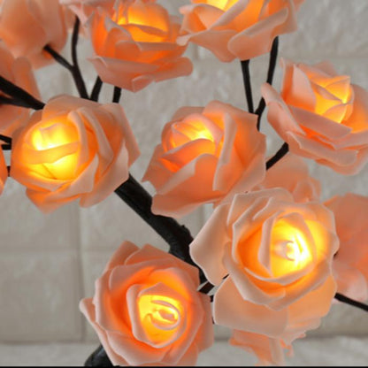 Rose Flower Tree Lamp