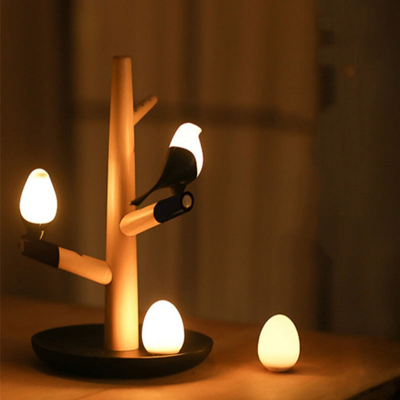 Magpie Bird USB Charger Night Light