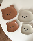 Kawaii Bear Bowl and Plate