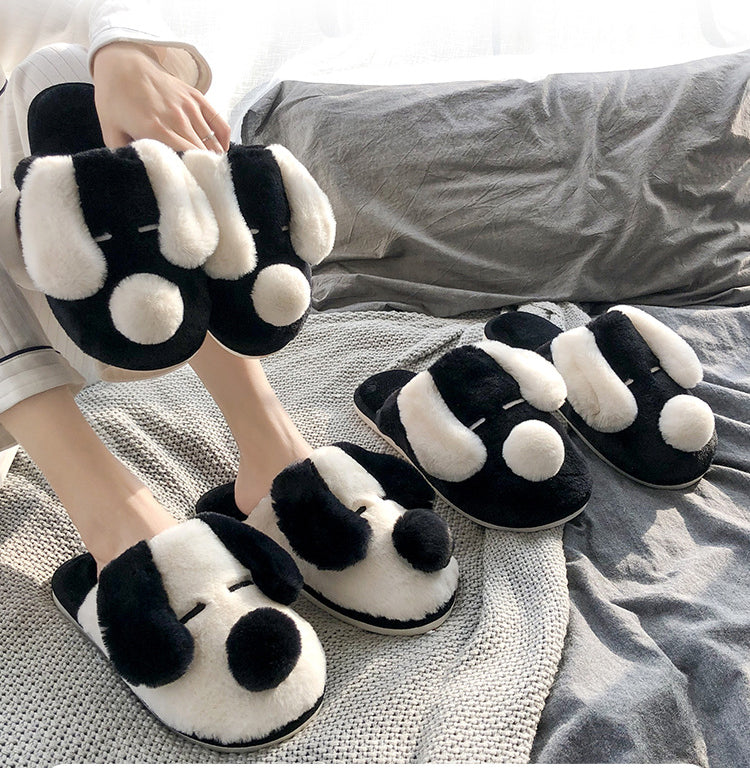 Couples Dog Ears Slippers