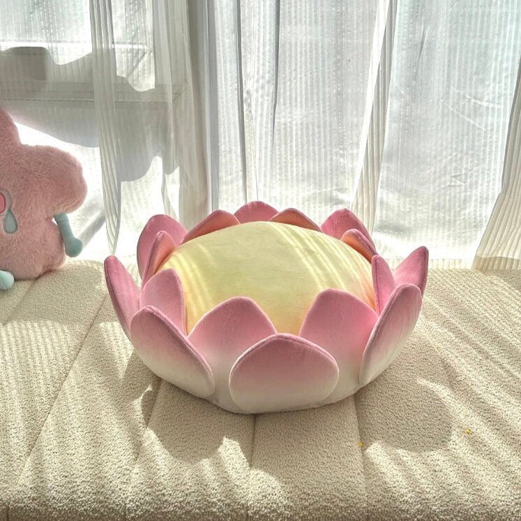 Pink Lotus Cushion