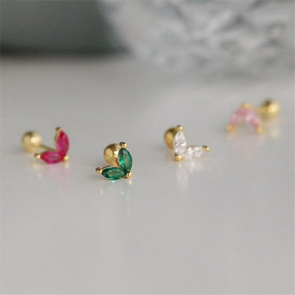 Dainty Butterfly Stud Earrings