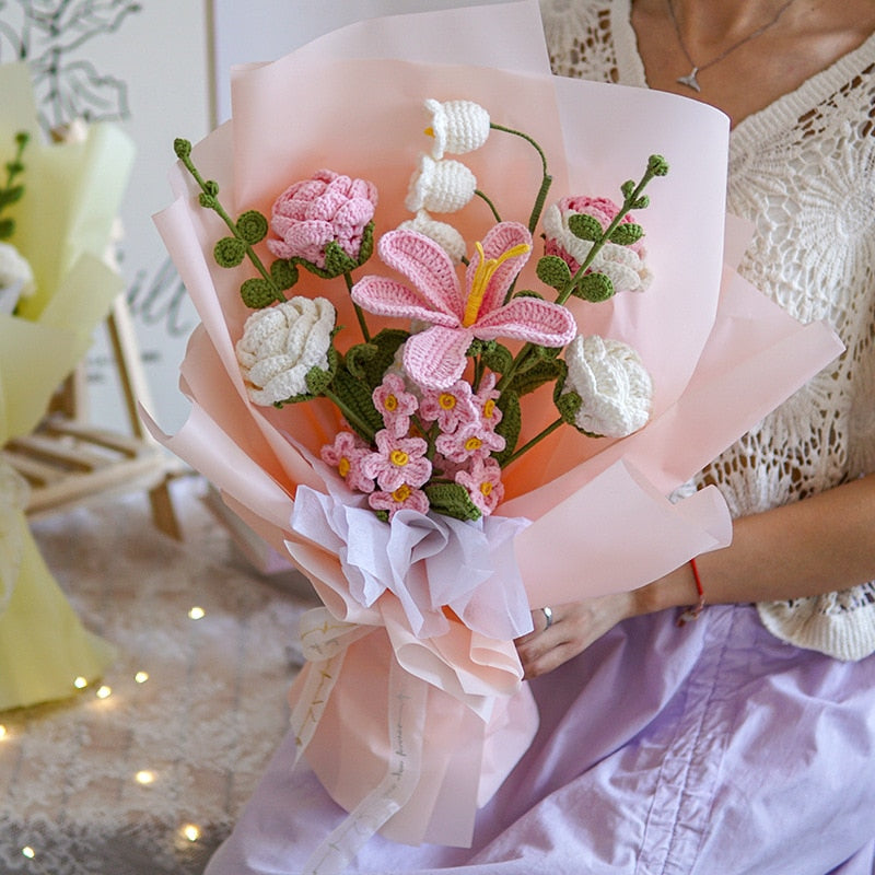 Crochet Flower Bouqet