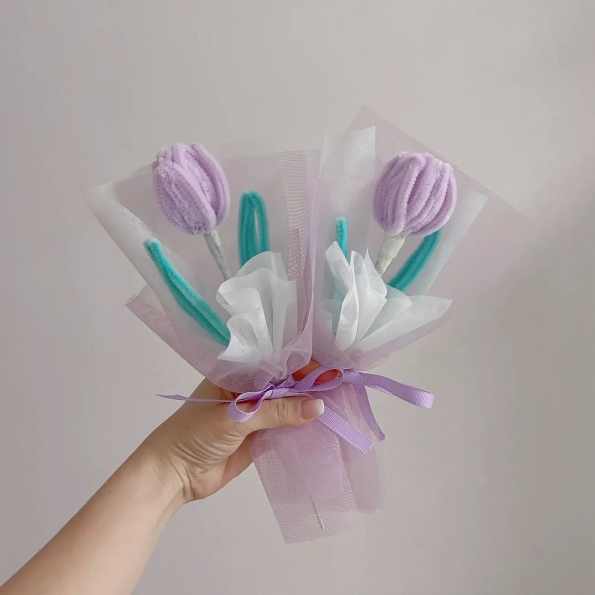 DIY Twist Stick Bouquet