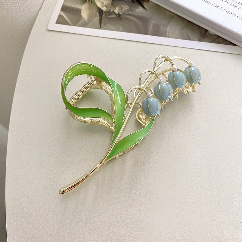 Lily Of The Valley Hair Clip