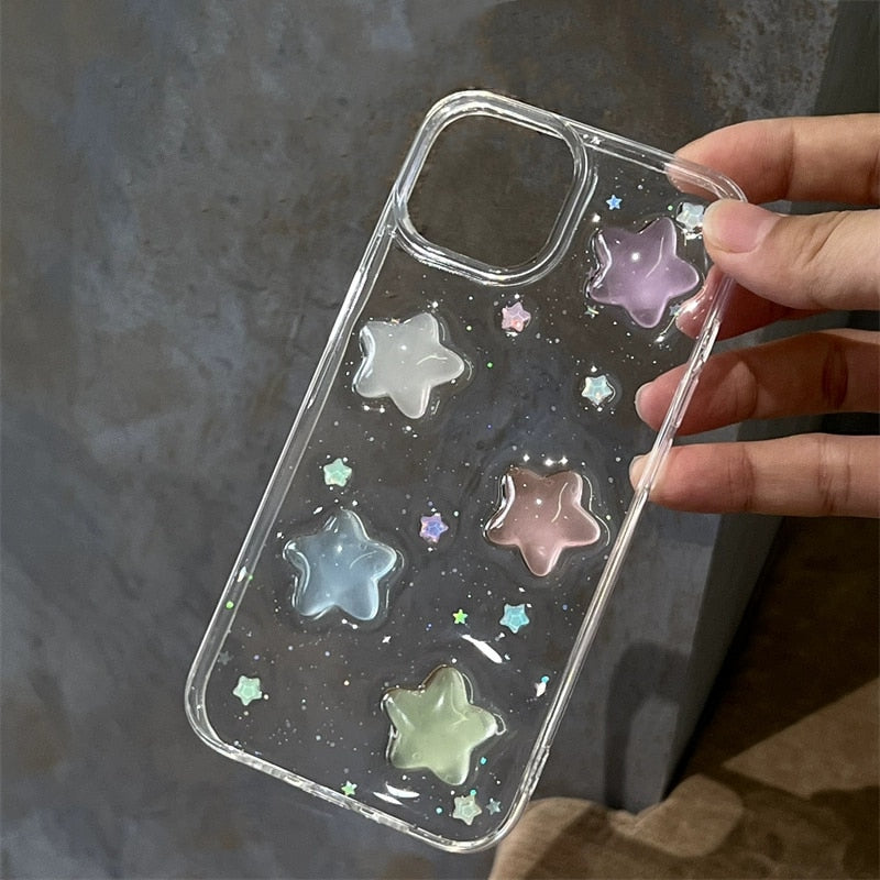 Cute Candy Star Phone Case