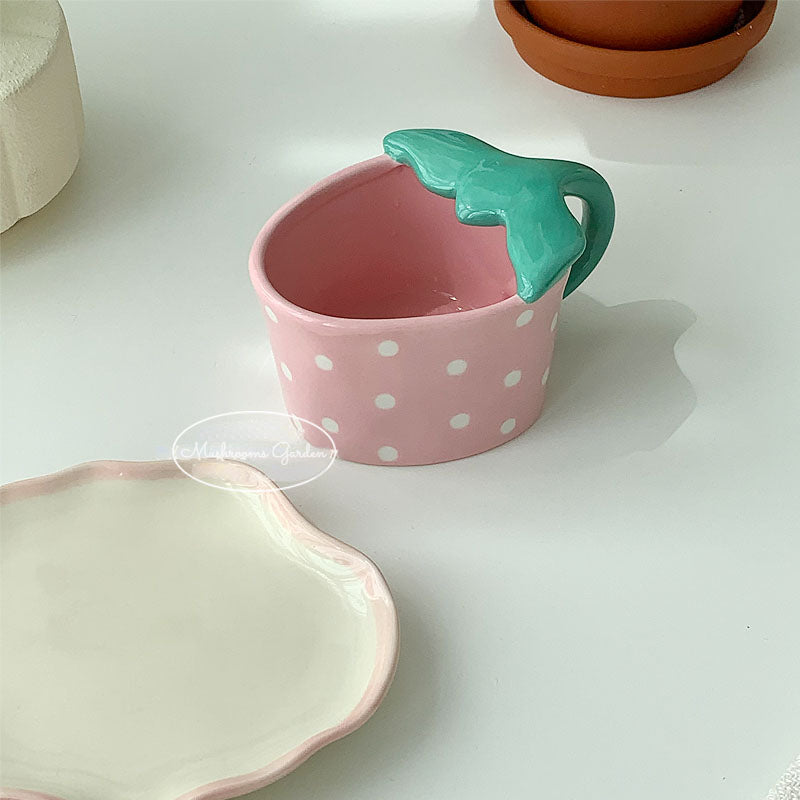 Strawberry Ceramic Mug