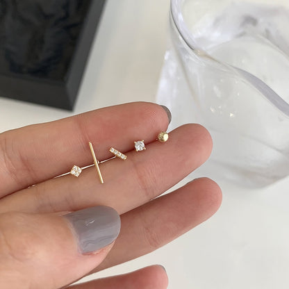 Mini Stud Earrings Set