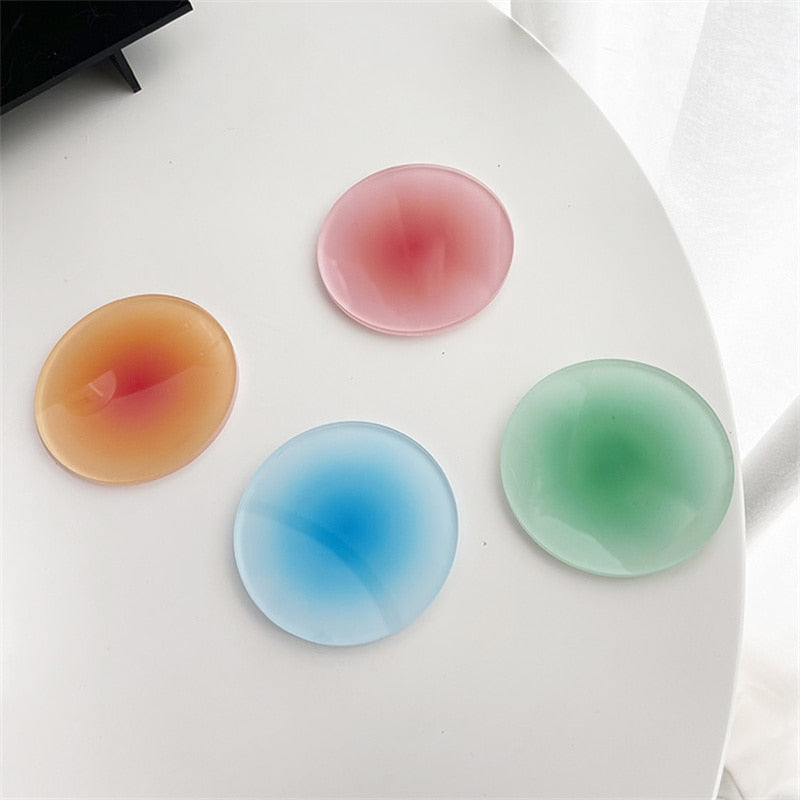 Sunset Gradient Acrylic Coasters Set