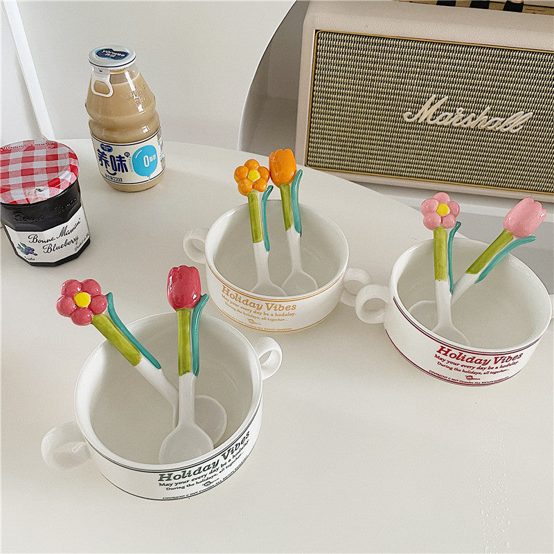 Flower Garden Stirring Spoon