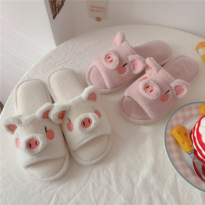 Piggy Plush Slippers