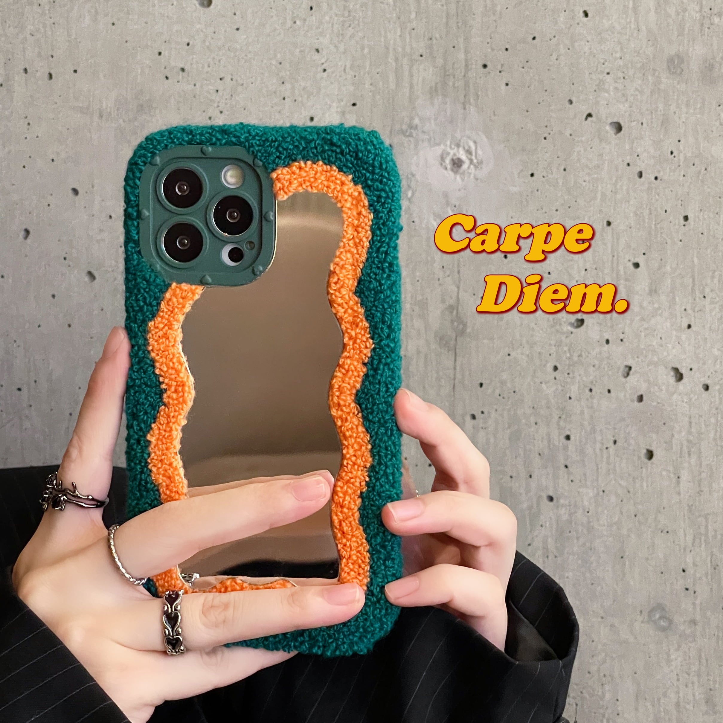 Fluffy Mirror Phone Case