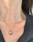 Dripping Heart Necklace