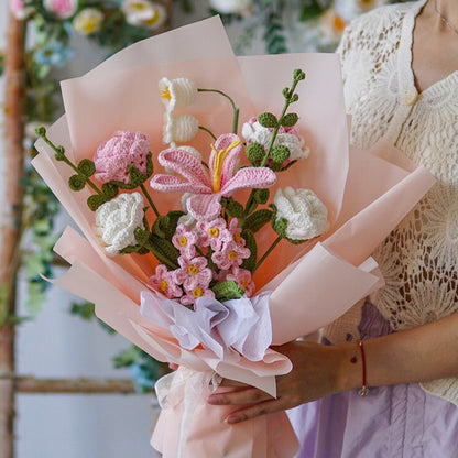 Crochet Flower Bouqet