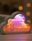 Cloud 3D Paper Lamp