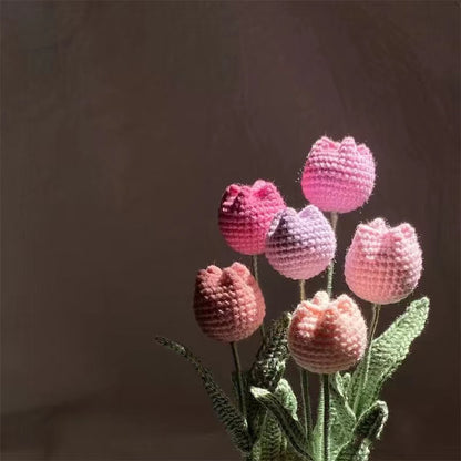 DIY Crochet Tulip Pot