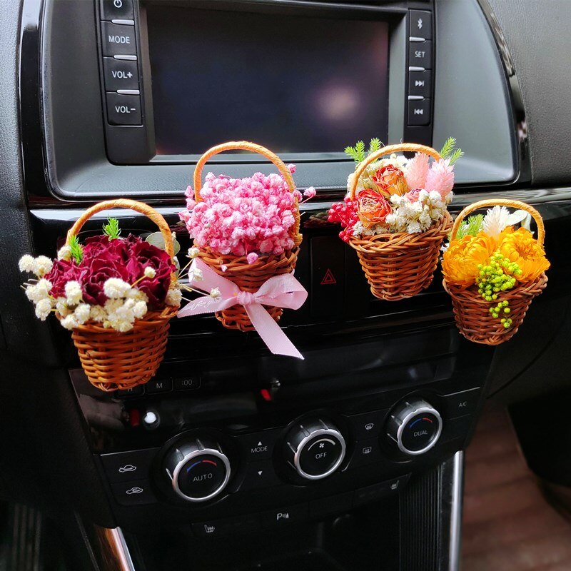 Flower Basket Car Fragrance Diffuser