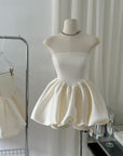 Elegant Strapless Mini Dress