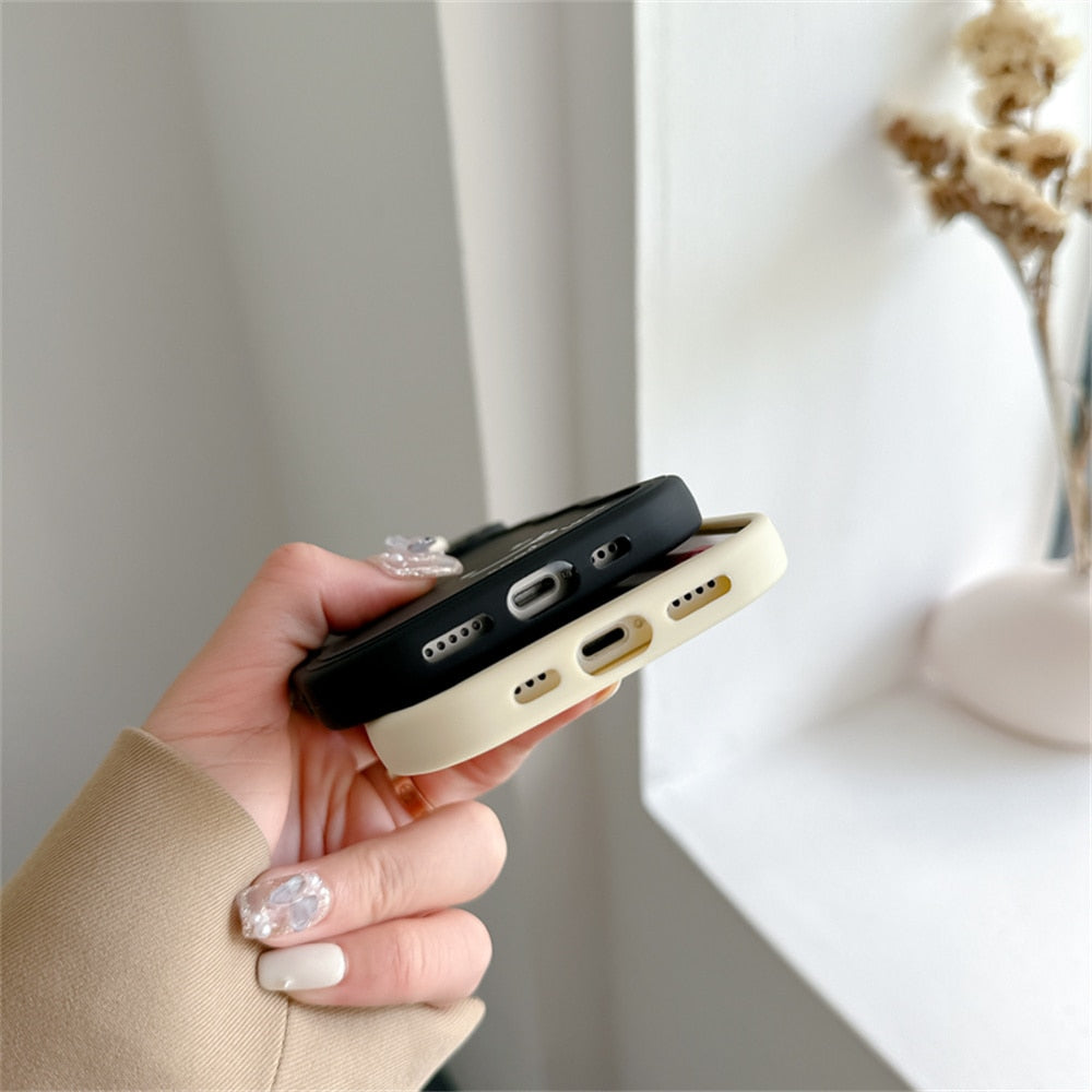 3D Smile Camera Lens Phone Case