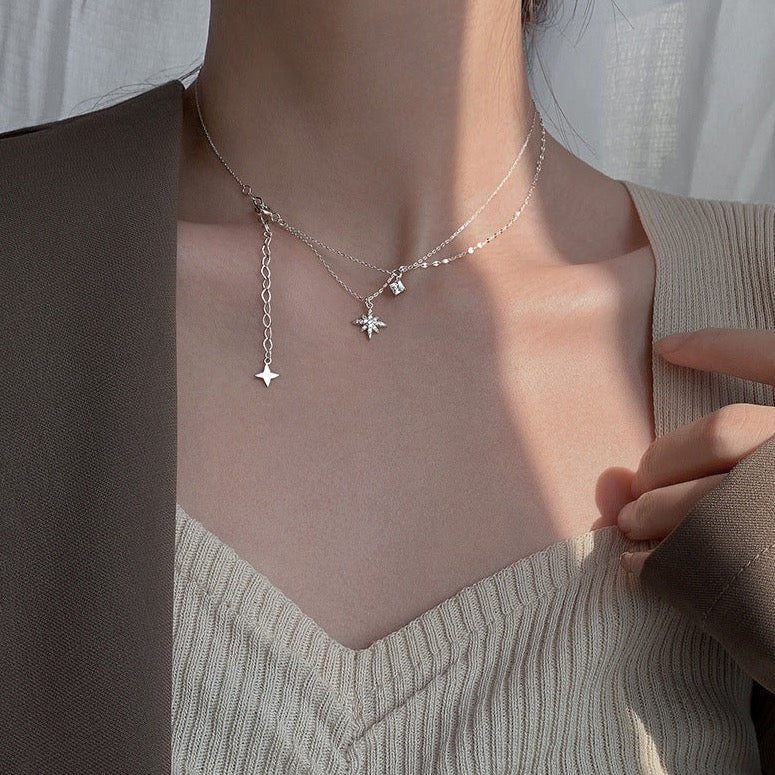 Sparkling Diamonds Necklace