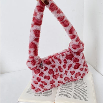 Mini Plush Shoulder Bags