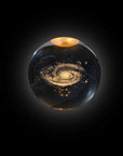 3D Laser Engraved Solar System Ball