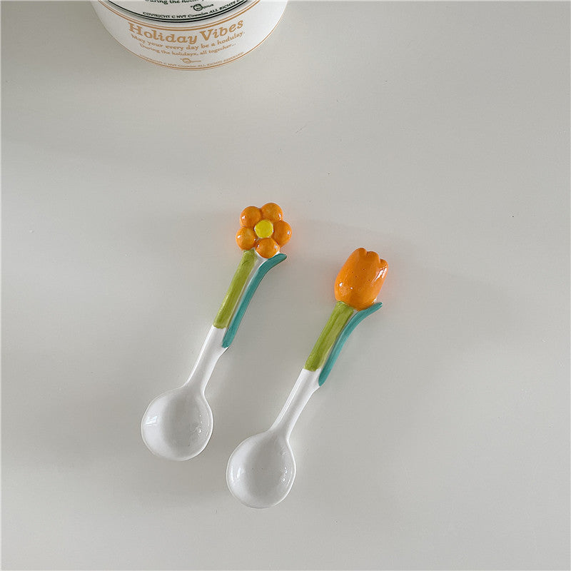 Flower Garden Stirring Spoon