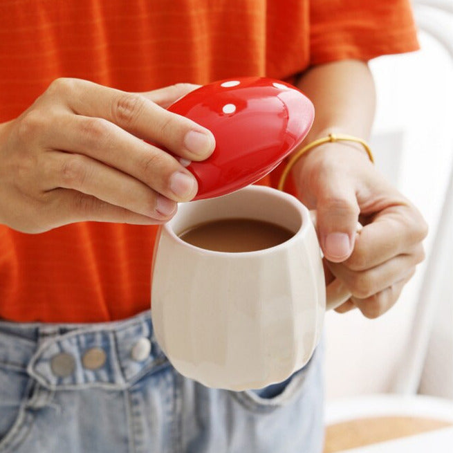 Mushroom Ceramic Mug