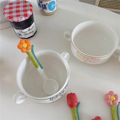 Flower Garden Stirring Spoon