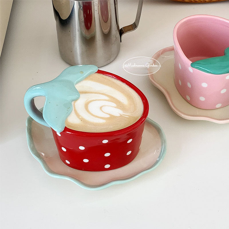 Strawberry Ceramic Mug