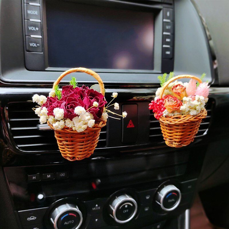 Flower Basket Car Fragrance Diffuser