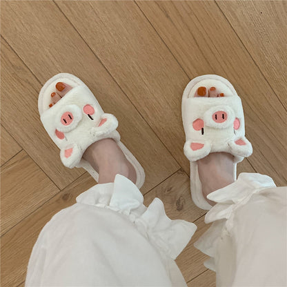 Piggy Plush Slippers