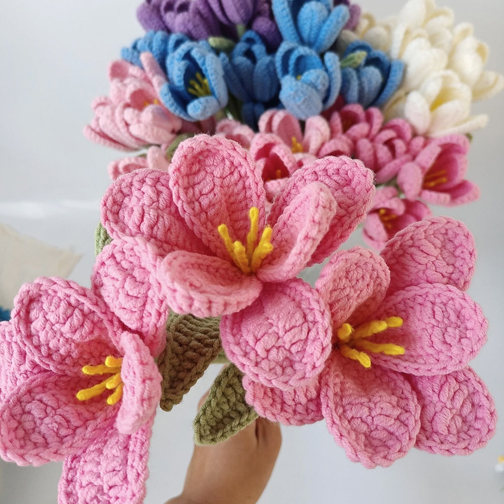 Tulip Crochet Bouquet