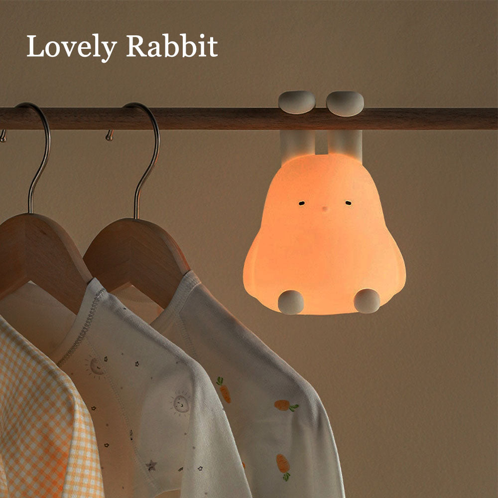 Lovely Rabbit Bending Ears LED Night Lights