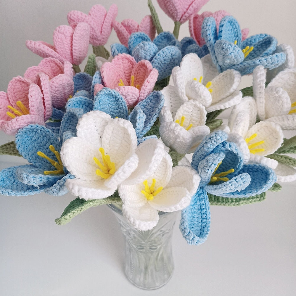 Tulip Crochet Bouquet