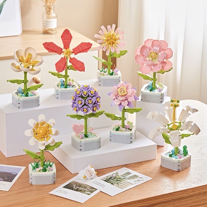 Flower Pot Building Block