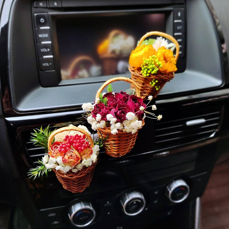 Flower Basket Car Fragrance Diffuser