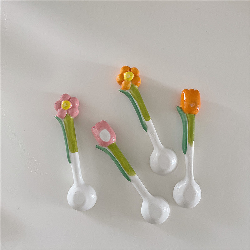 Flower Garden Stirring Spoon