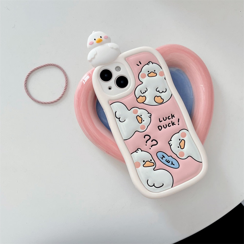 Kawaii Duck Phone Case