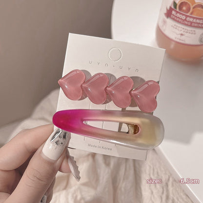 Cute Candy Pink Hairpins