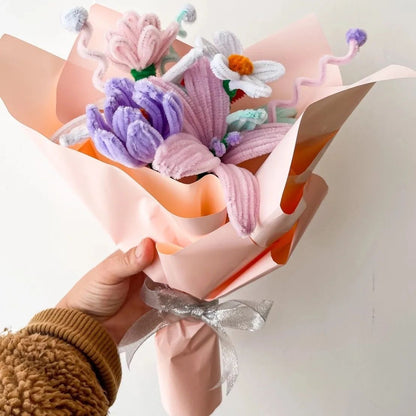 DIY Twist Stick Bouquet