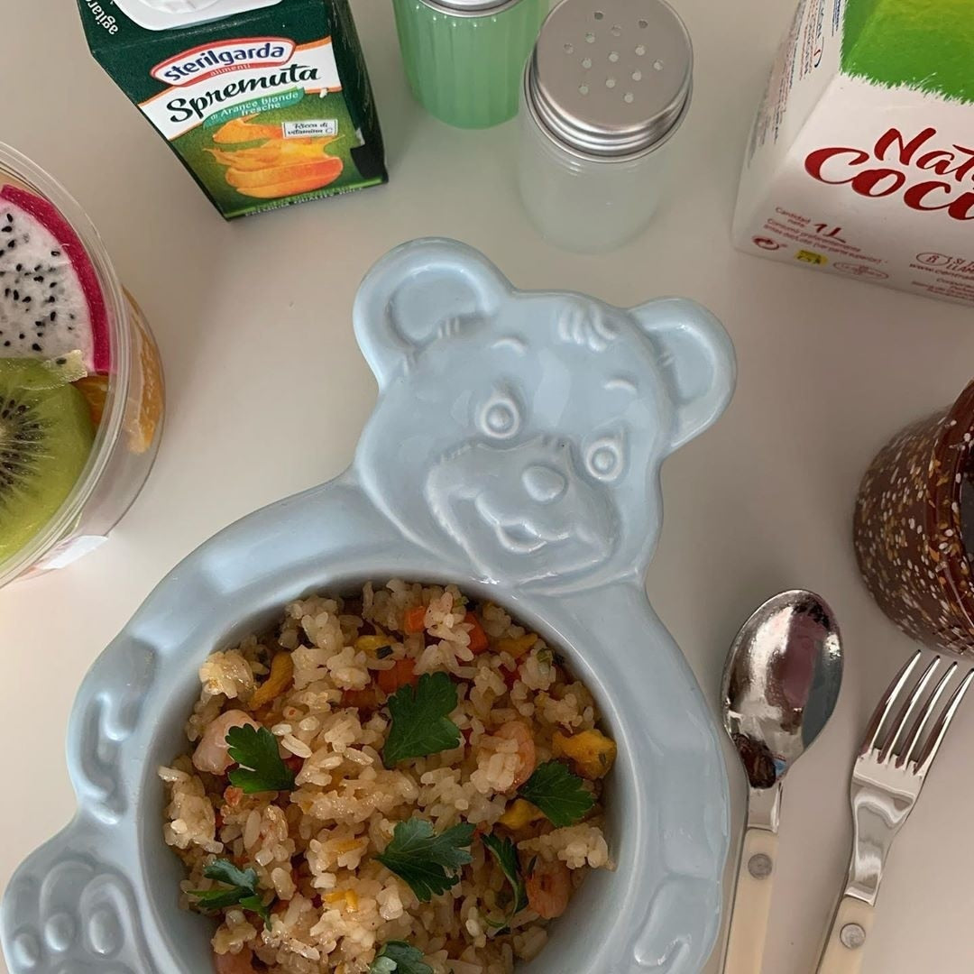 Bear Bowl and Plate Set