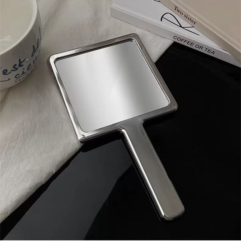 Silver Handle Mirror