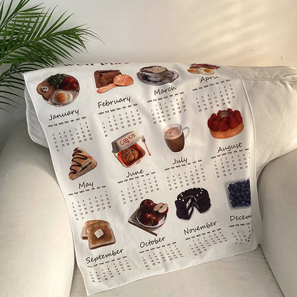 Cloth Tapestry Wall Calendar