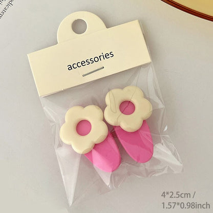 Cute Candy Pink Hairpins