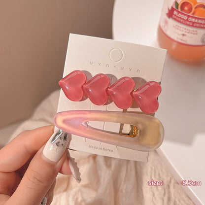 Cute Candy Pink Hairpins